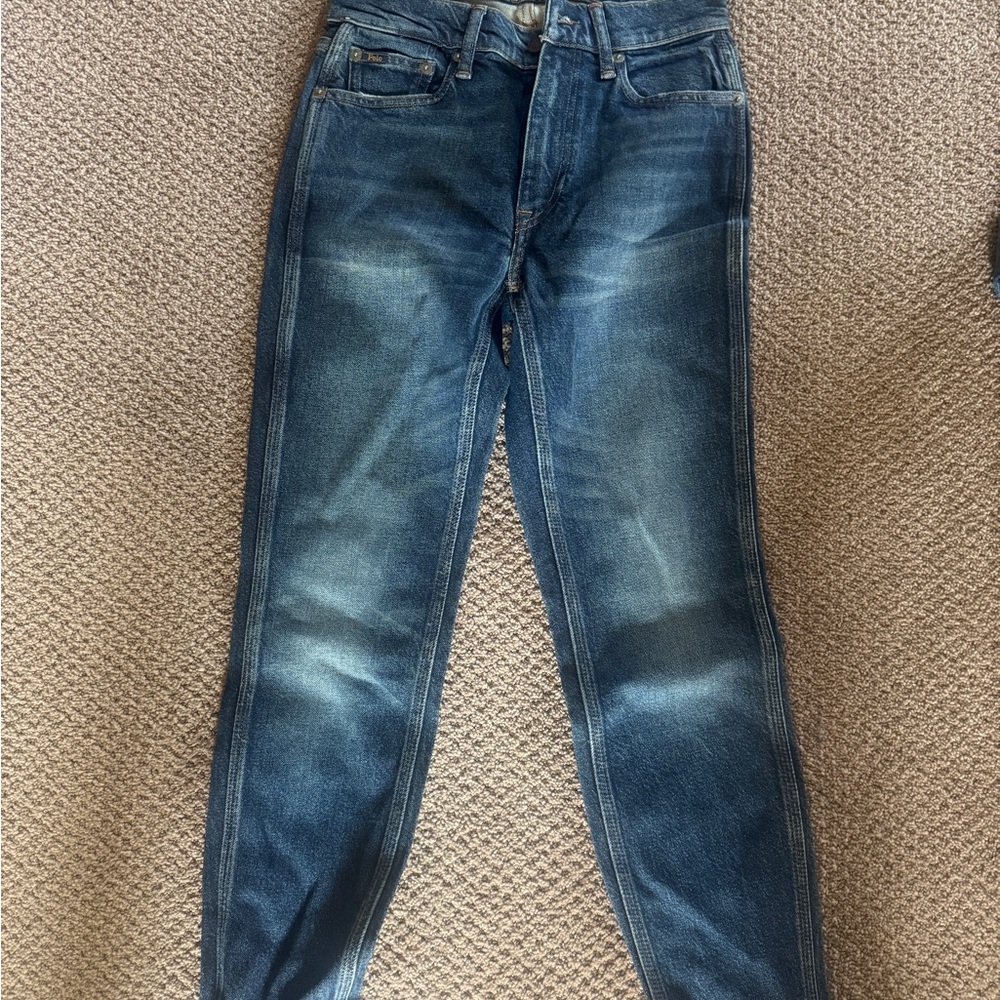 Ralph Lauren Women’s mid rise crop skinny jeans